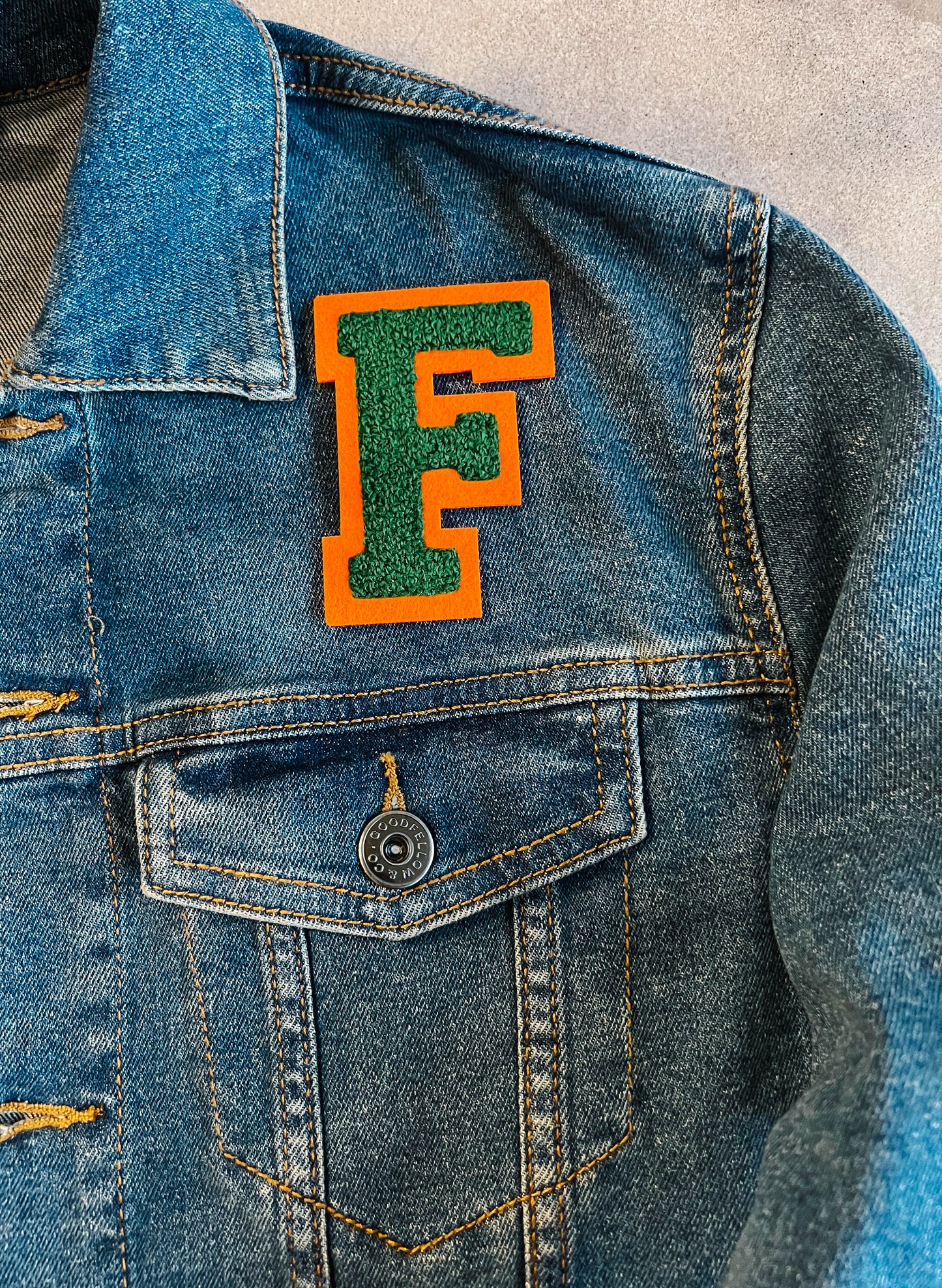 FAMU letterman chenille F