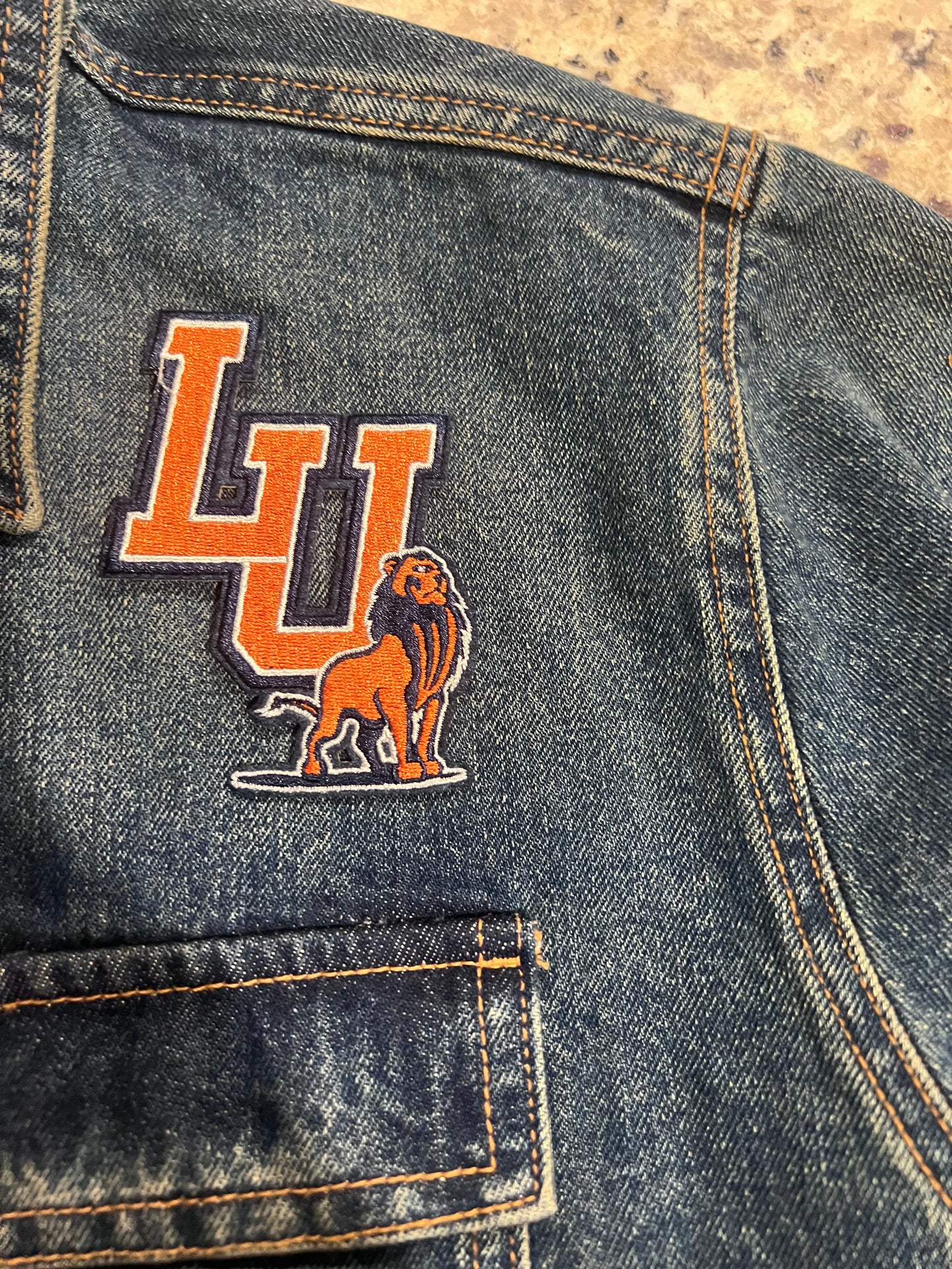 Langston University Iron On Patch