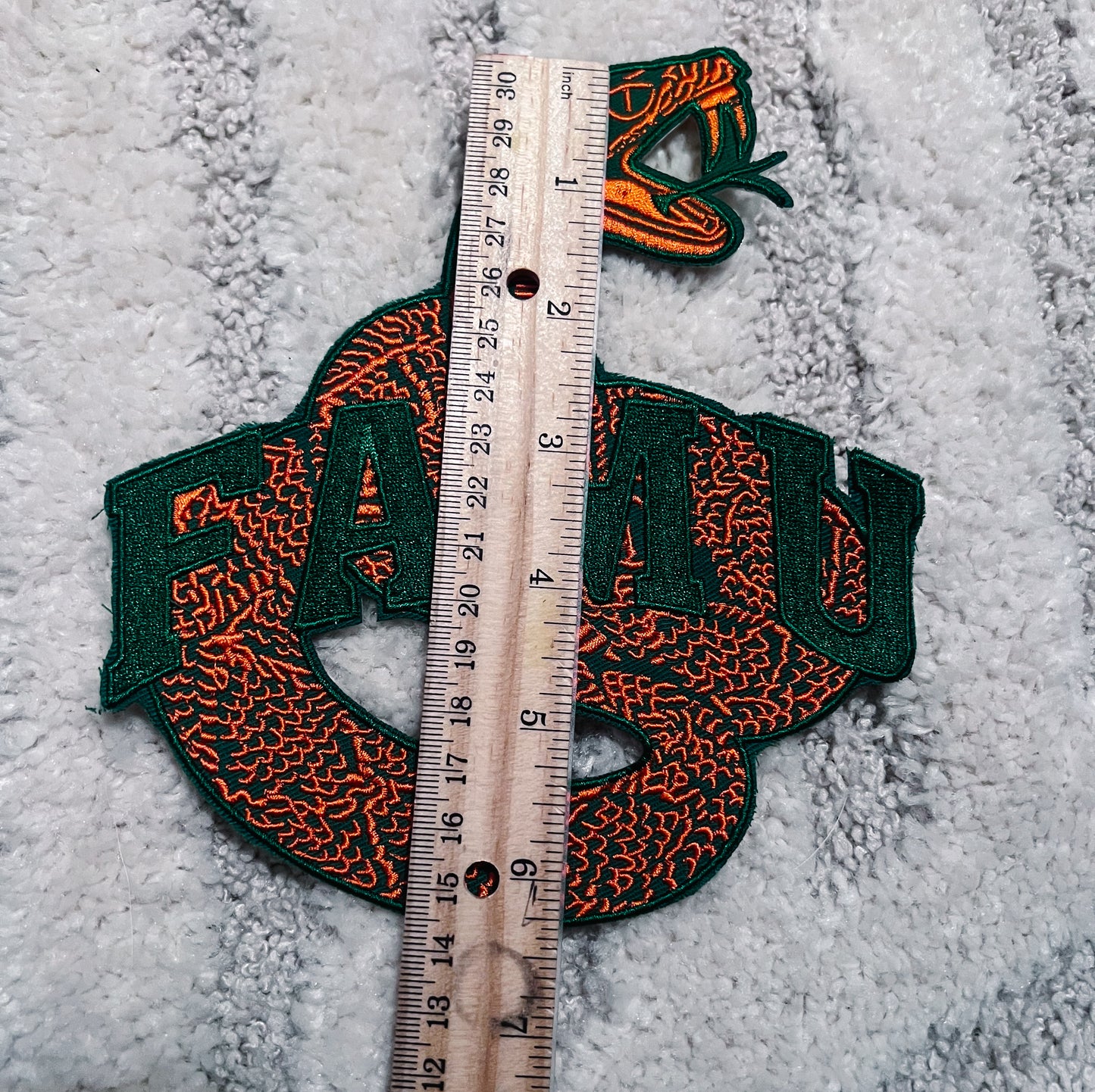 Vintage FAMU iron on patch