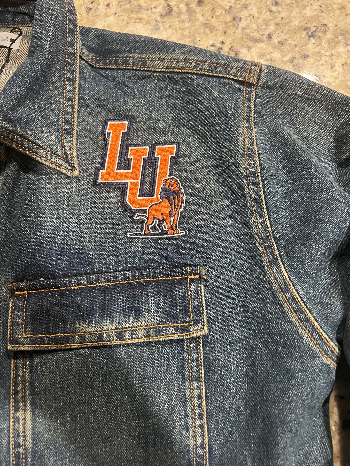Langston University Iron On Patch