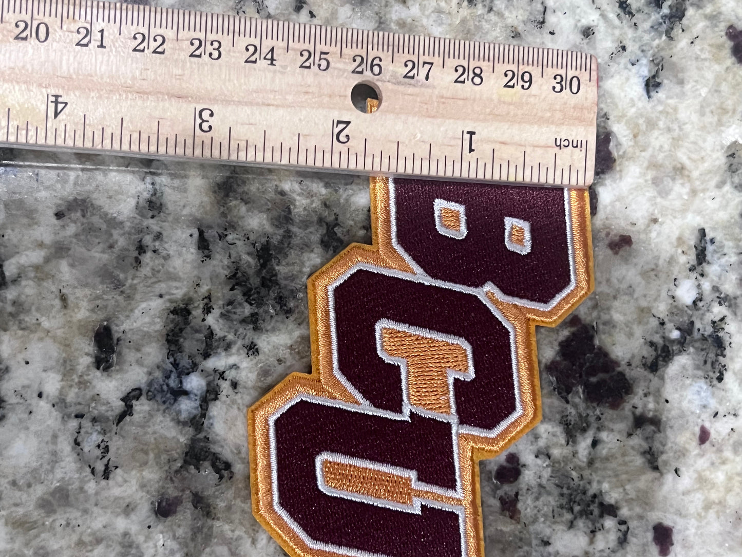 BCU (Bethune Cookman)University Iron On Patch