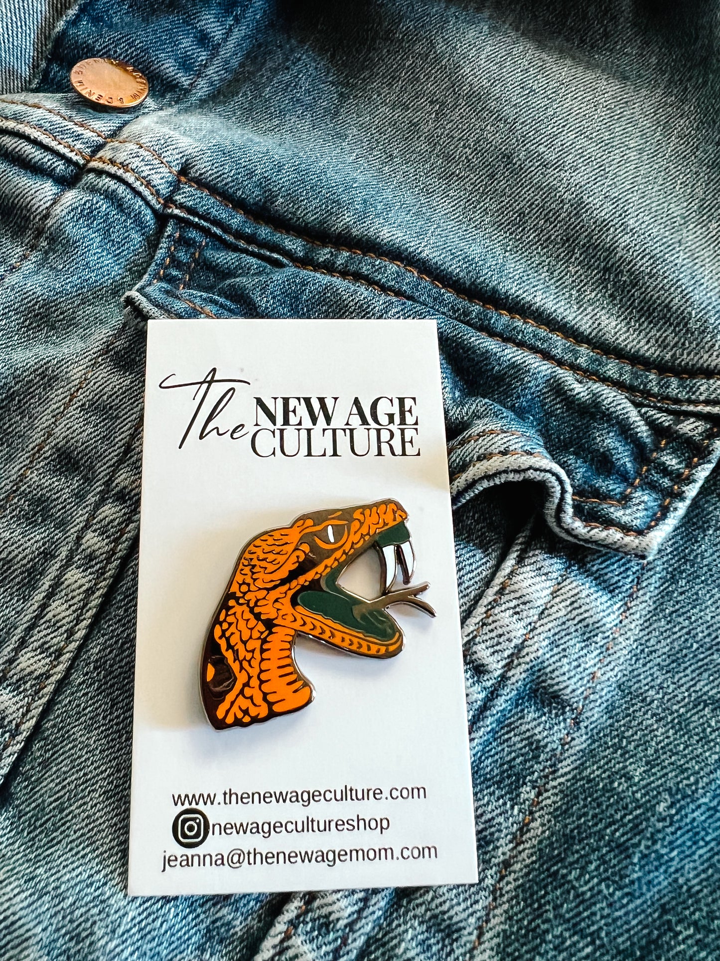FAMU Rattler Hard Enamel Pin