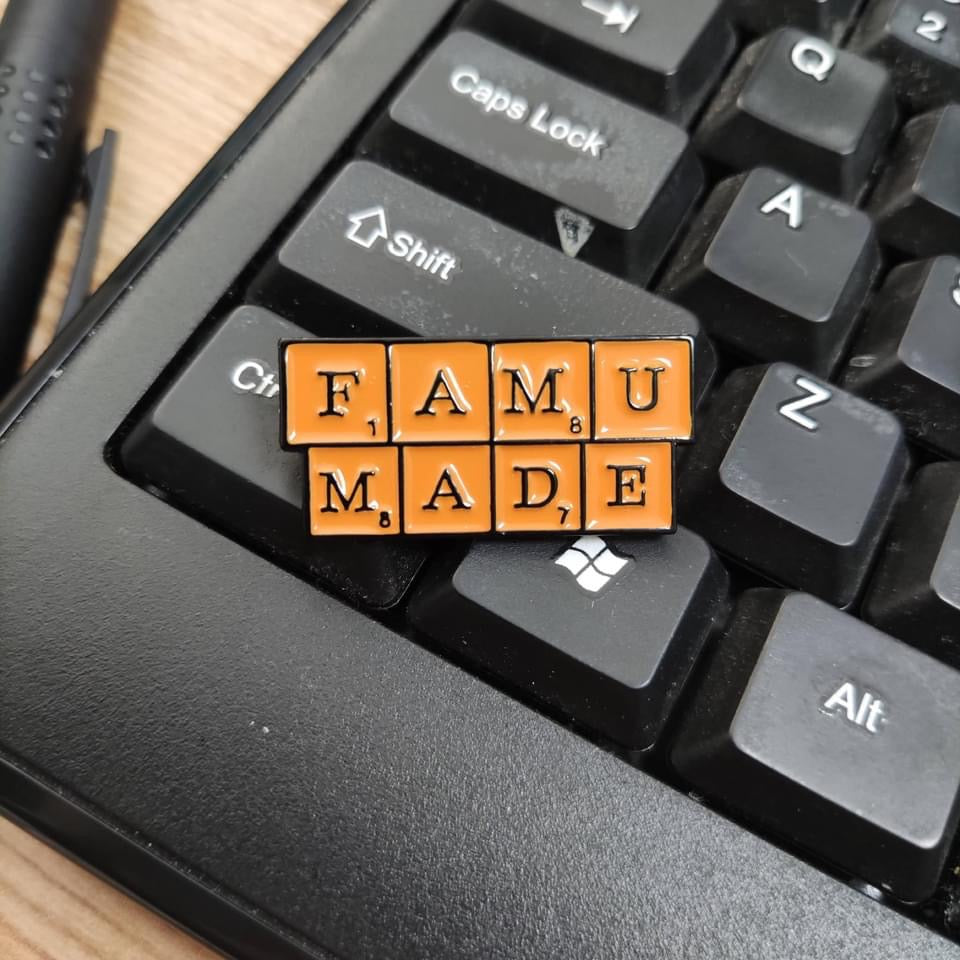 FAMU Made 1887 Enamel Pin
