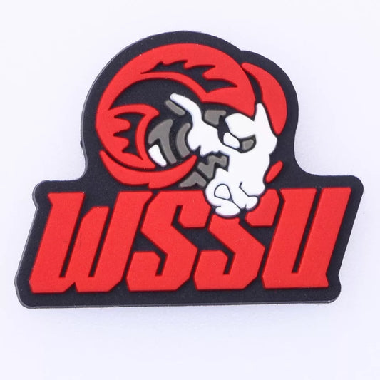 Winston Salem State Croc Charm
