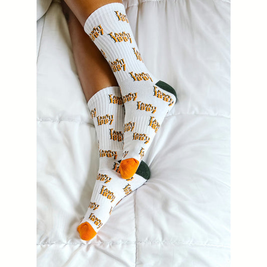 FAMU 1887 Unisex Socks - White