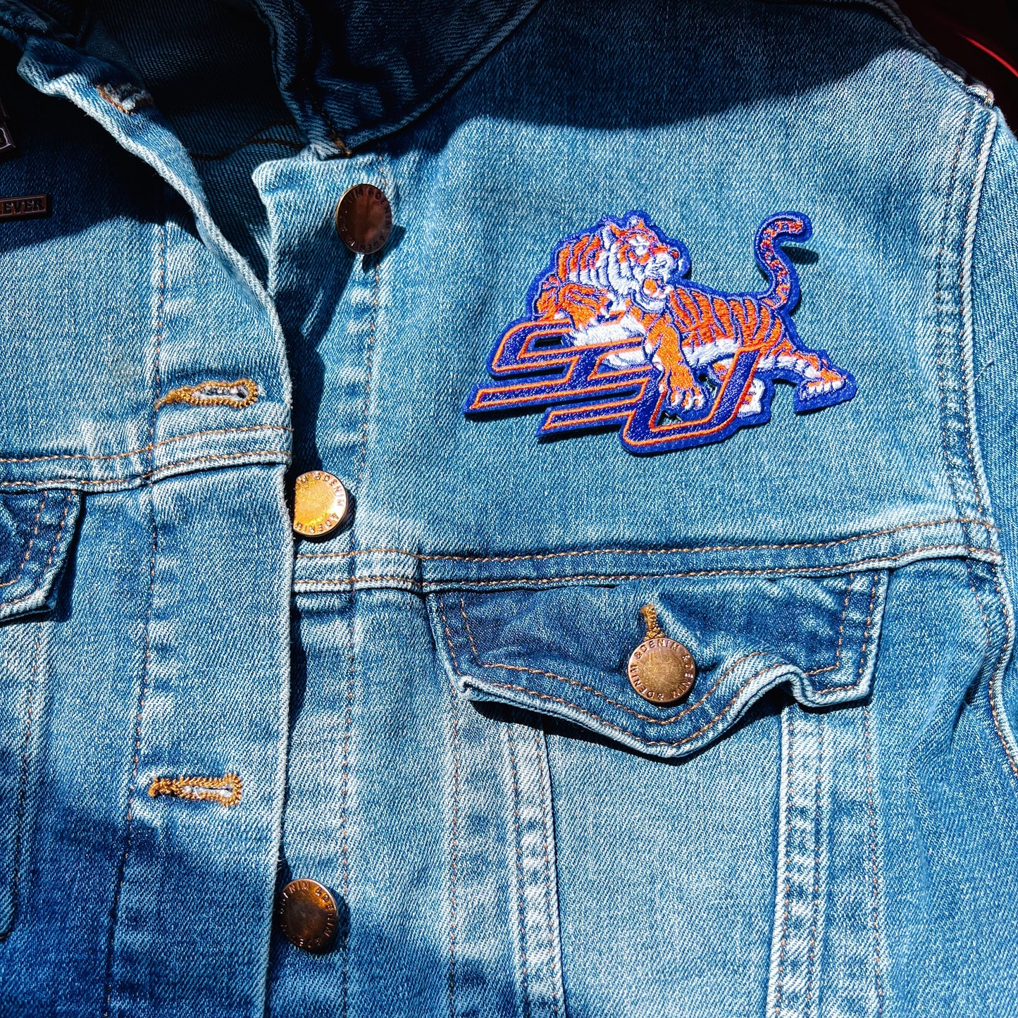 Savannah State University Iron On Patch
