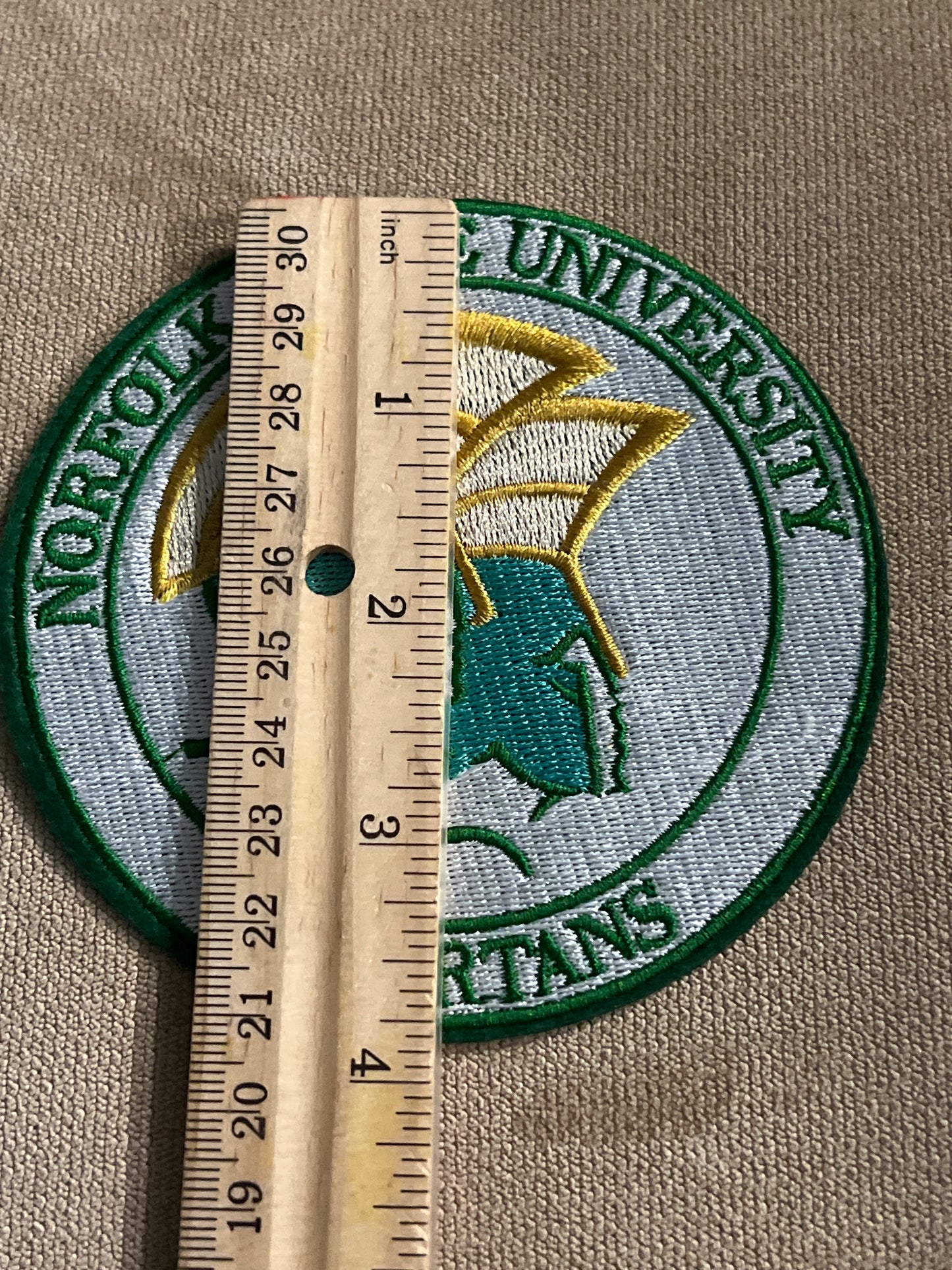 Norfolk State University Iron on Patch