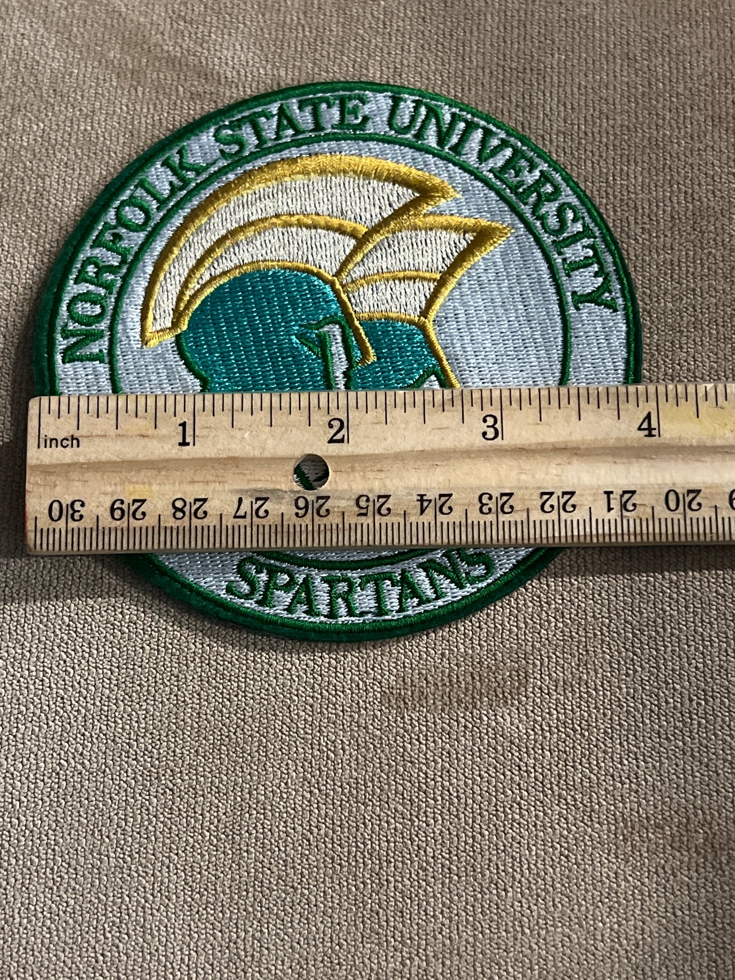 Norfolk State University Iron on Patch