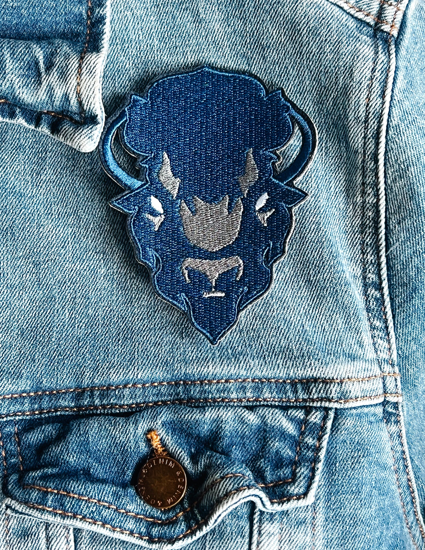 Howard University Bison Iron On Patch