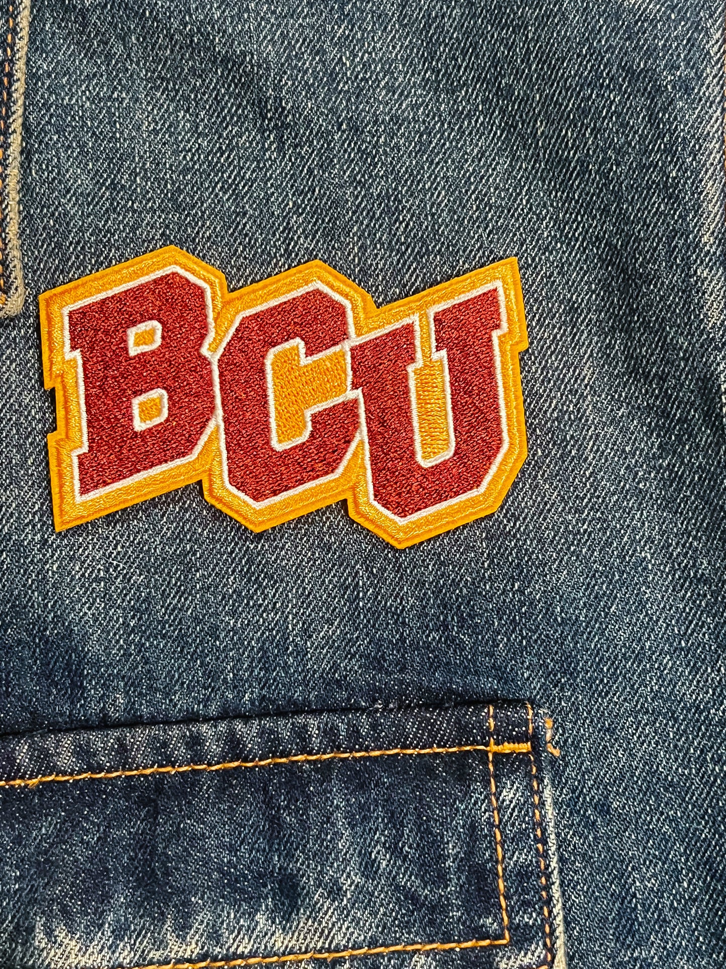 BCU (Bethune Cookman)University Iron On Patch