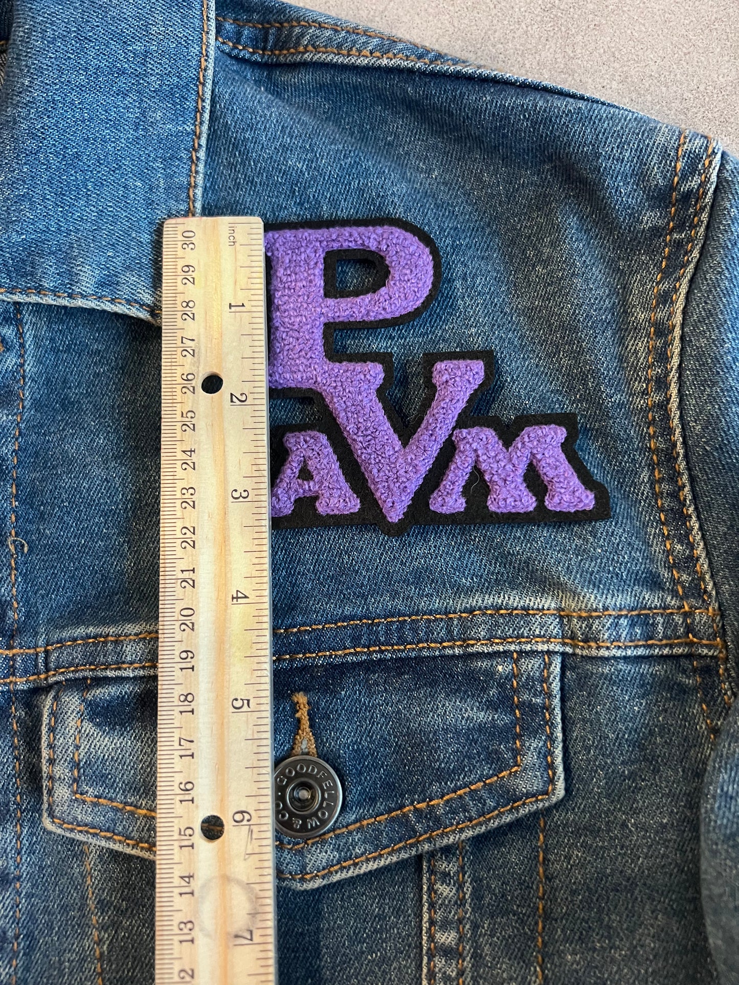 Prarie View A & M University Chenille patch