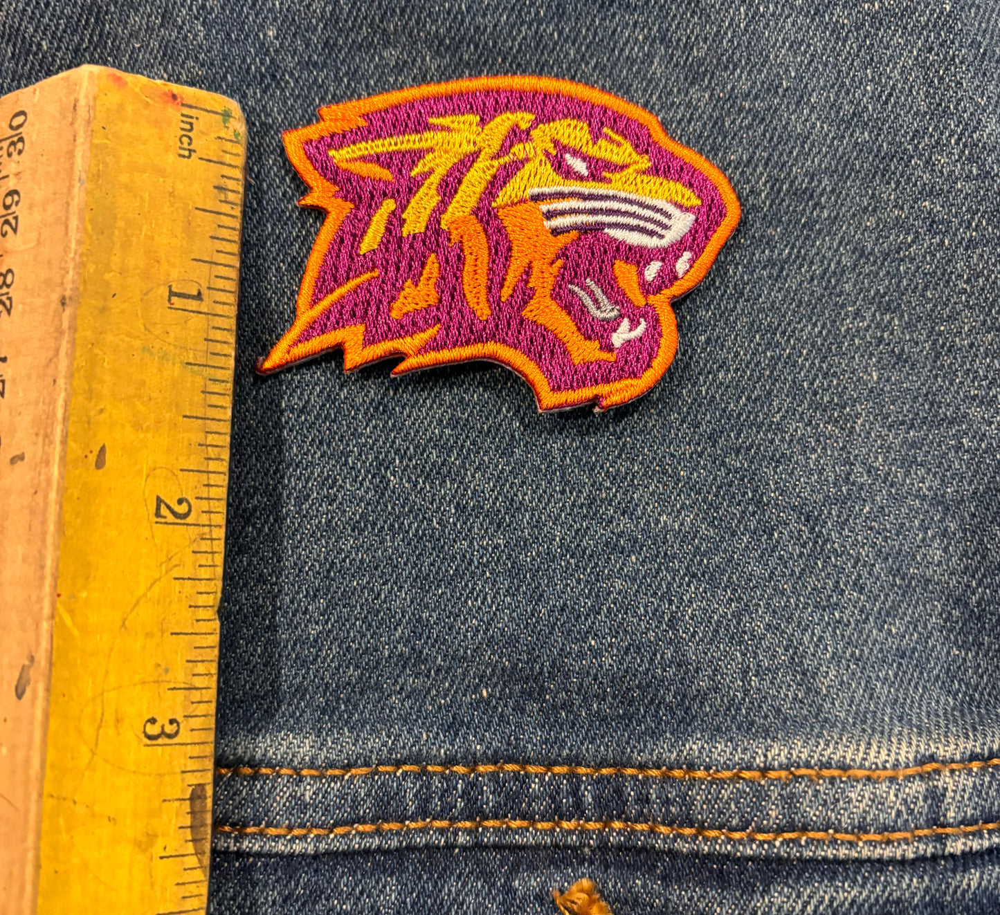 Edward Waters Mini Iron-On Patch Perfect for Small Spaces on Hats, Jackets & Backpacks  HBCU Pride Accessory