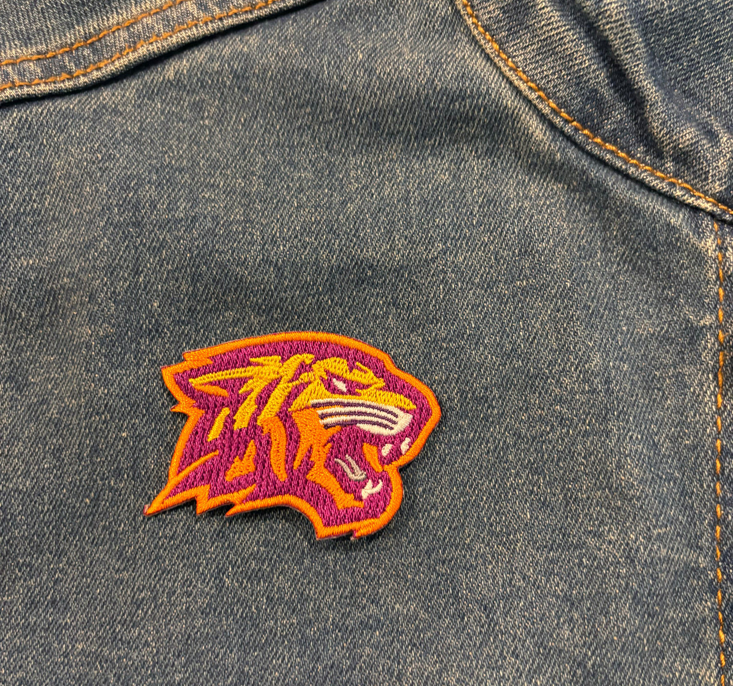 Edward Waters Mini Iron-On Patch Perfect for Small Spaces on Hats, Jackets & Backpacks  HBCU Pride Accessory