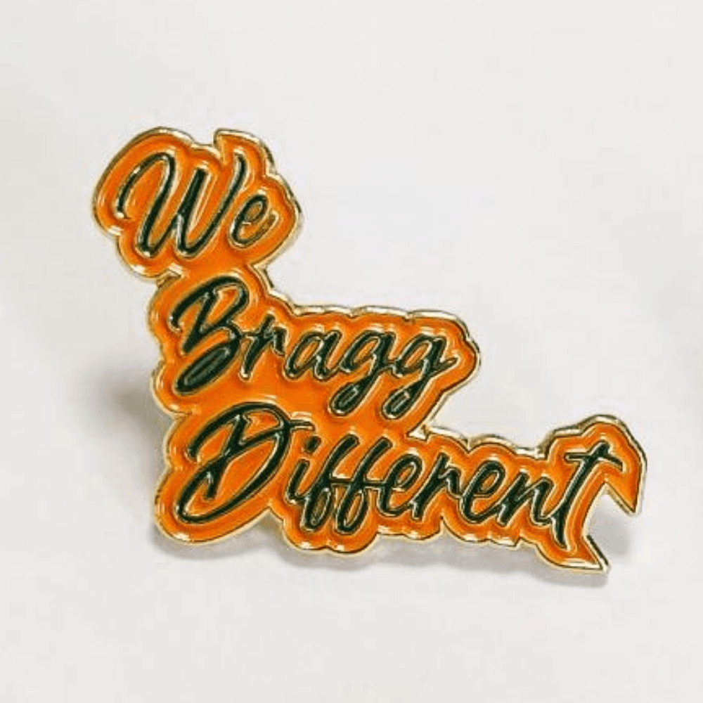 We Bragg Different Enamel Pin