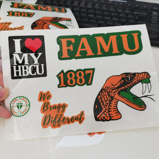 FAMU Sticker Sheet