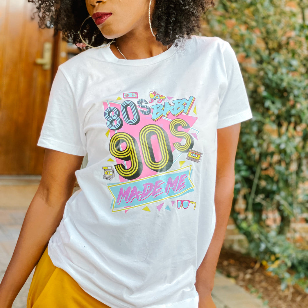 80s Baby 90s Made Me T-shirt