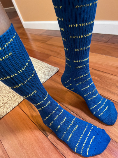 Step Up Your Aggie Style with NCAT Socks