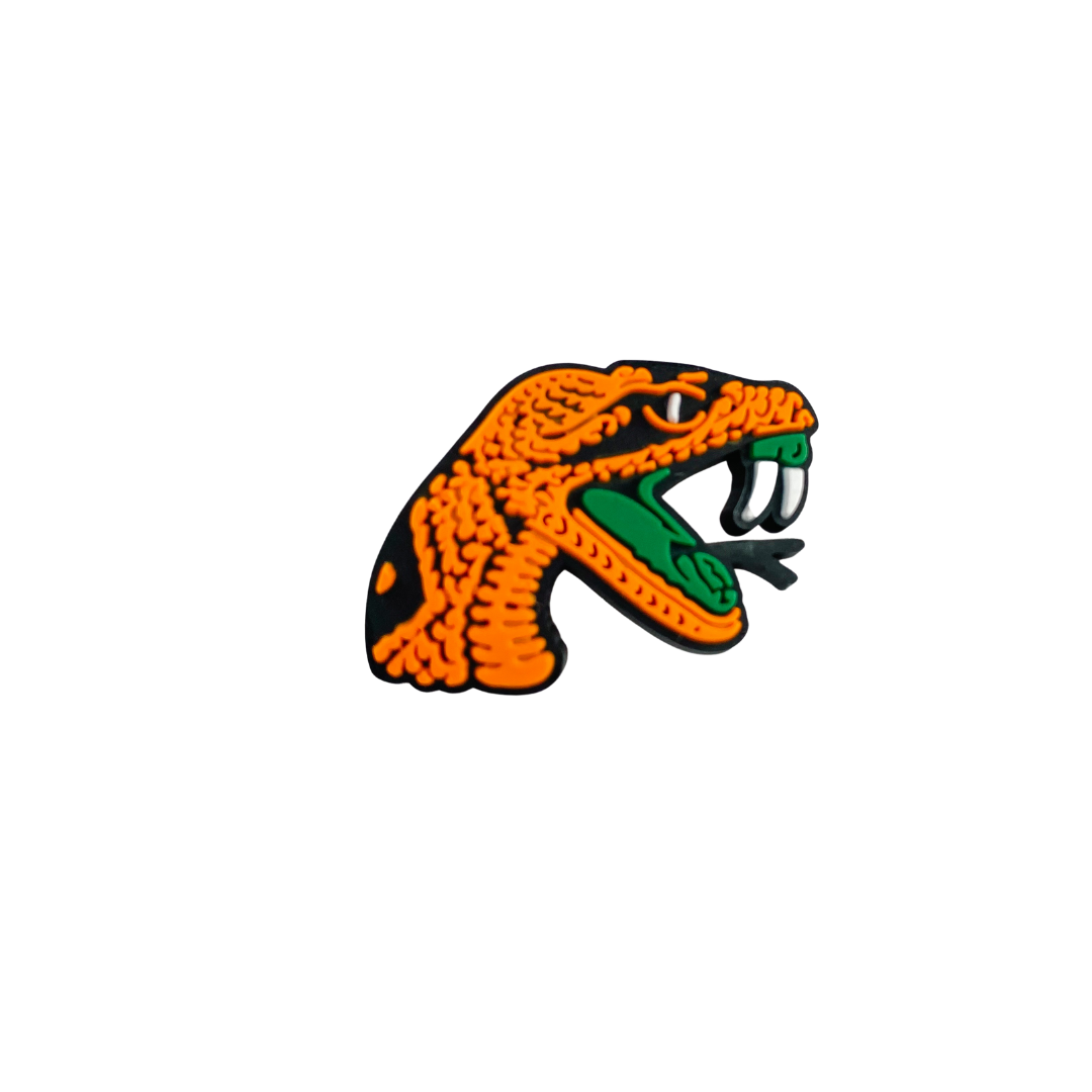 Rattler FAMU Croc Charm