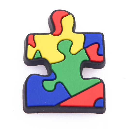 Autism croc charm