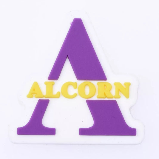 Alcorn State Croc Charm