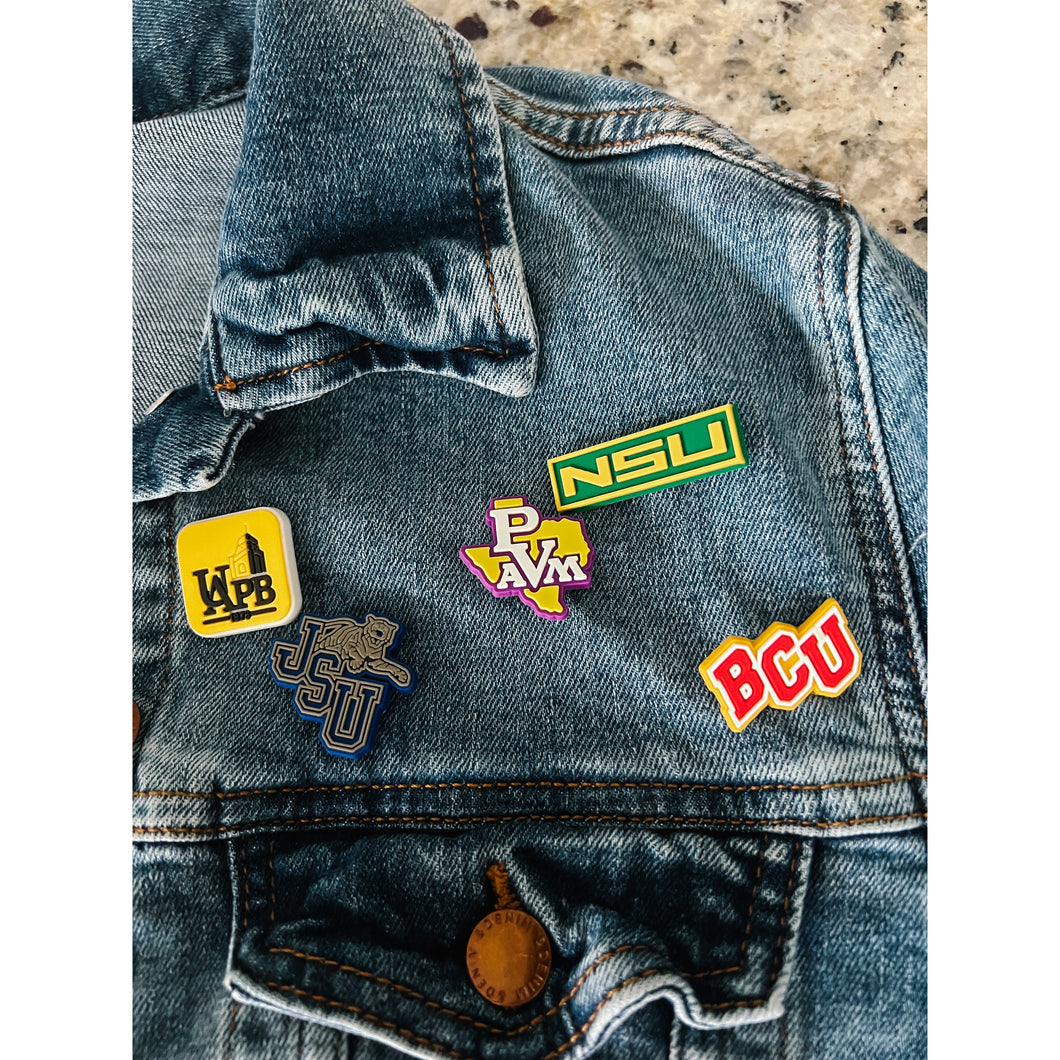 Soft PVC HBCU Pin