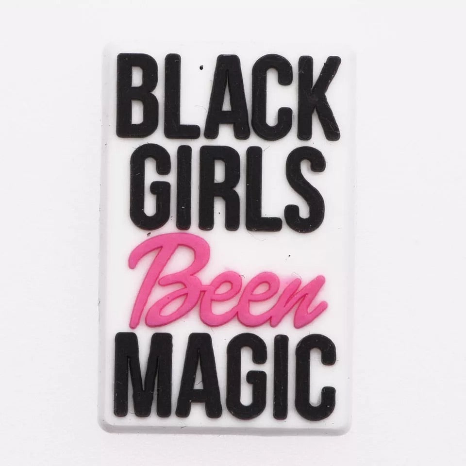 Black girl been magic pin
