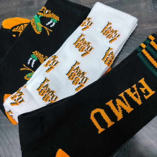 Comfortable and Stylish FAMU Socks for Any Occasion